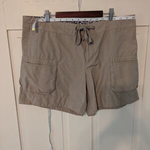 Women's Tan Casual Shorts
